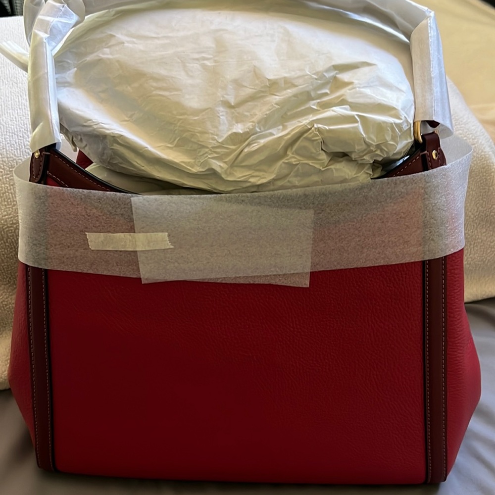 Coach Kristy Multicolor block Shoulder Bag